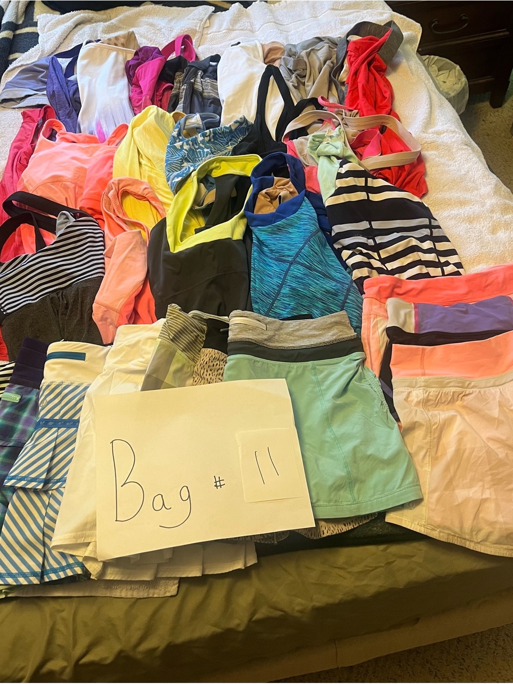 Lulu tops …skorts and shorts
